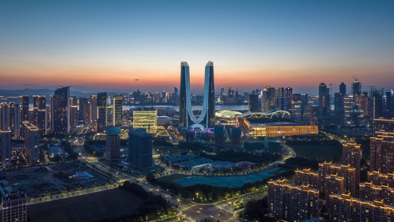 杭州绿地世纪中心外观